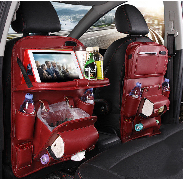 🚗 Nie wieder Chaos im Auto – Mit dem All-in-One Organizer mit Tablet- & Getränkehalter