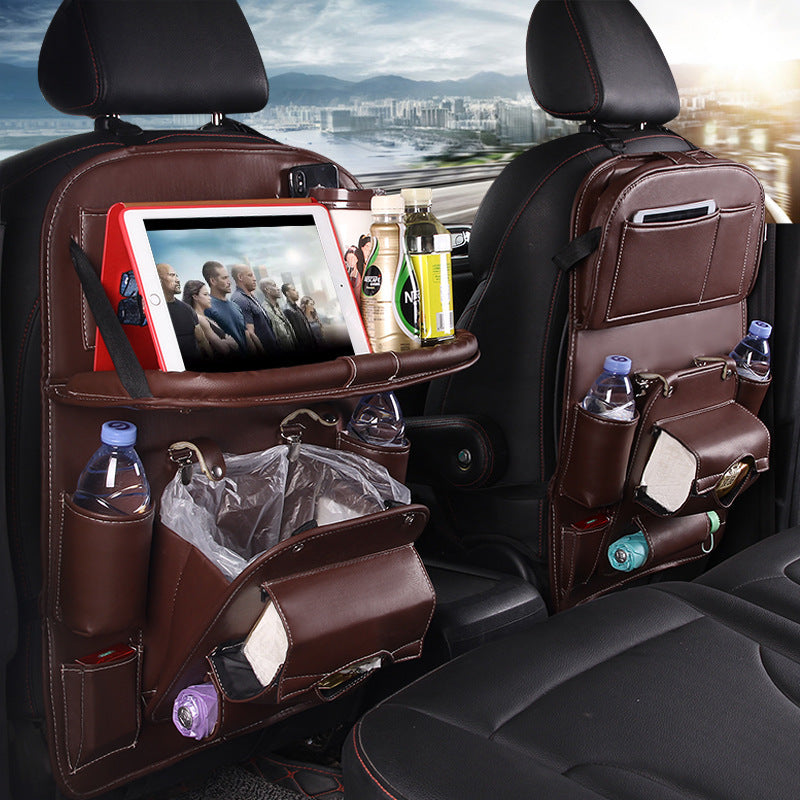 🚗 Nie wieder Chaos im Auto – Mit dem All-in-One Organizer mit Tablet- & Getränkehalter