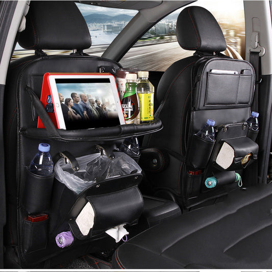 🚗 Nie wieder Chaos im Auto – Mit dem All-in-One Organizer mit Tablet- & Getränkehalter